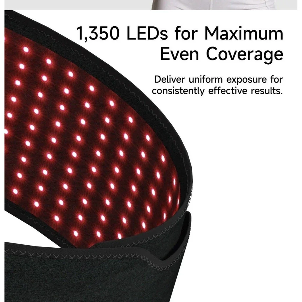 Megelin ContourLux Red Light Therapy Belt NIB